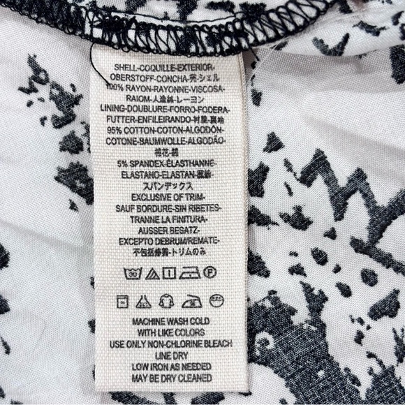 Free People Women Of The Water Maxi Dress Bandeau Black White Boho Small/Medium - Picture 8 of 12